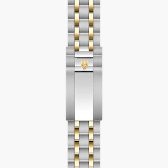 Tudor Royal 36mm Steel and Yellow Gold Case Watch Brown