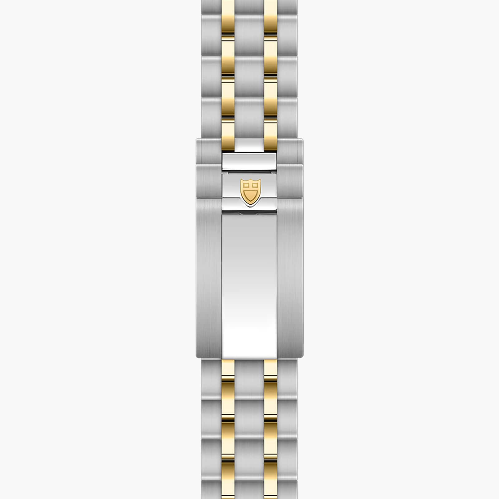 Tudor Royal 36mm Steel and Yellow Gold Case Watch Brown