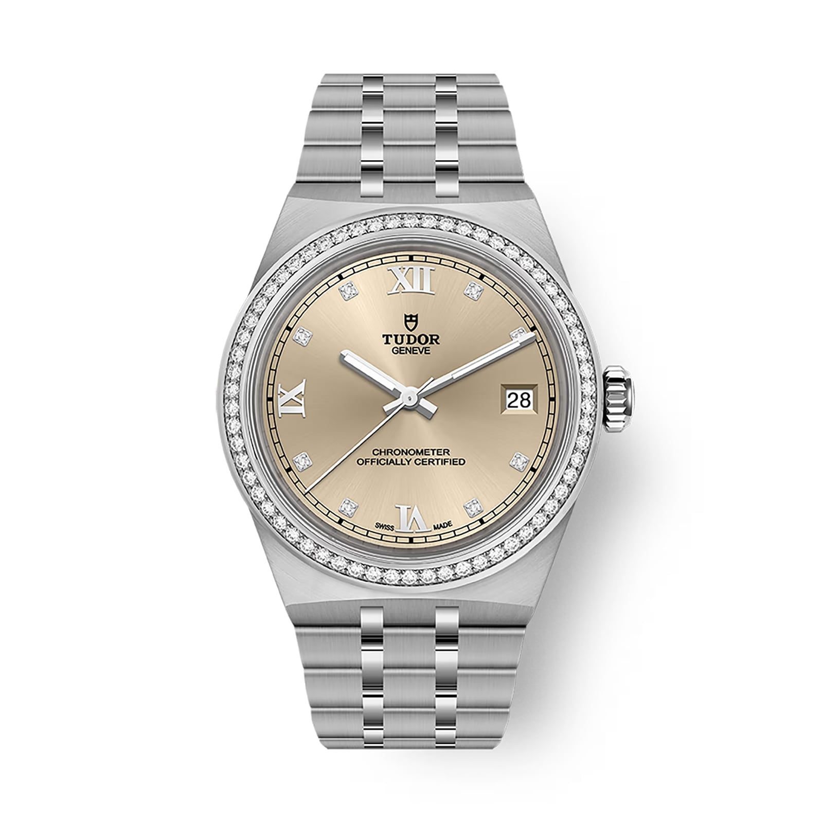 Tudor Royal 36mm Steel Case Watch Ivory