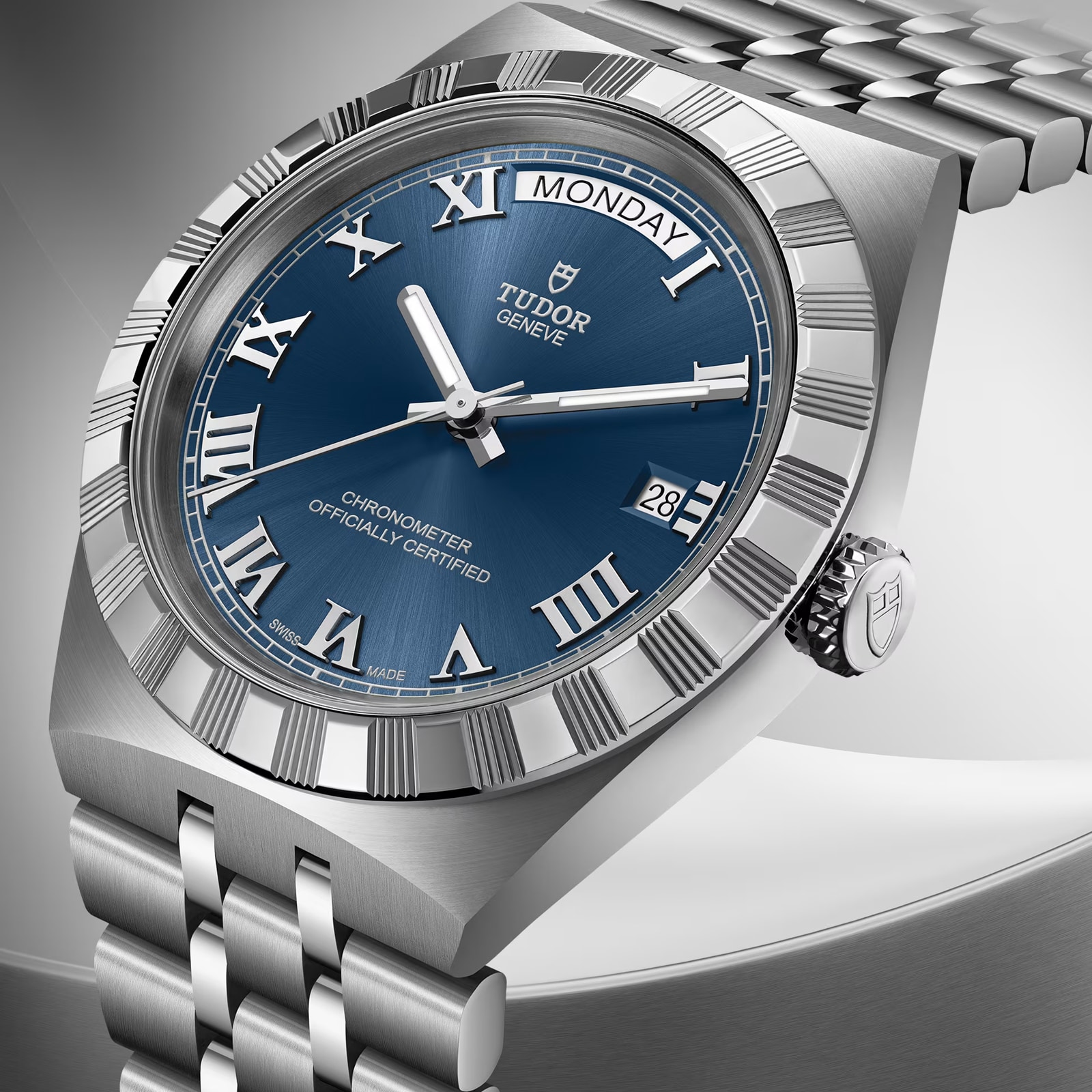 Tudor Royal 40mm Steel Case Watch Blue