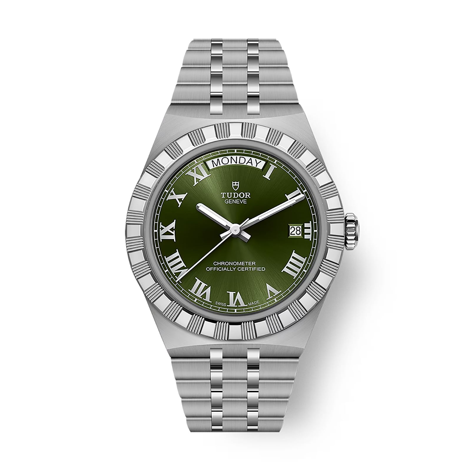 Tudor Royal 40mm Steel Case Watch Green Tudor Royal 40mm Steel Case Watch Green