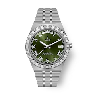 Tudor Royal 40mm Steel Case Watch Green
