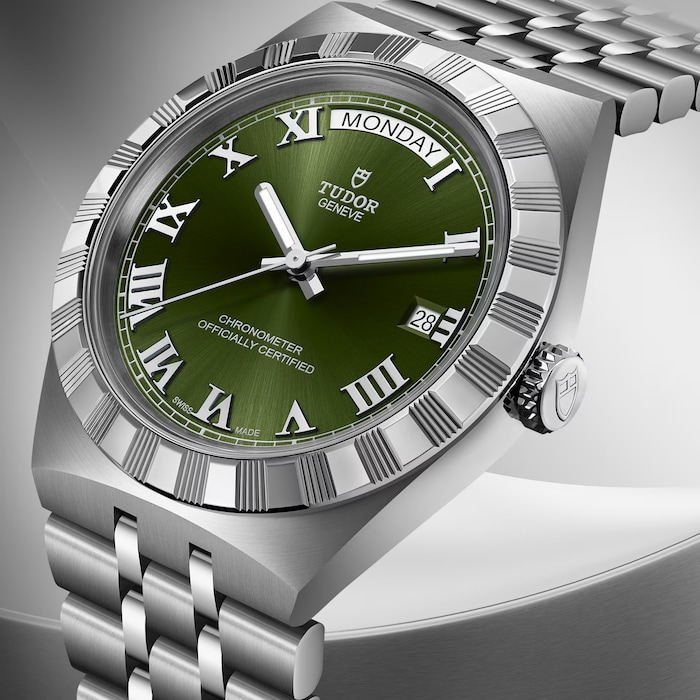 Tudor Royal 40mm Steel Case Watch Green