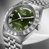 Tudor Royal 40mm Steel Case Watch Green