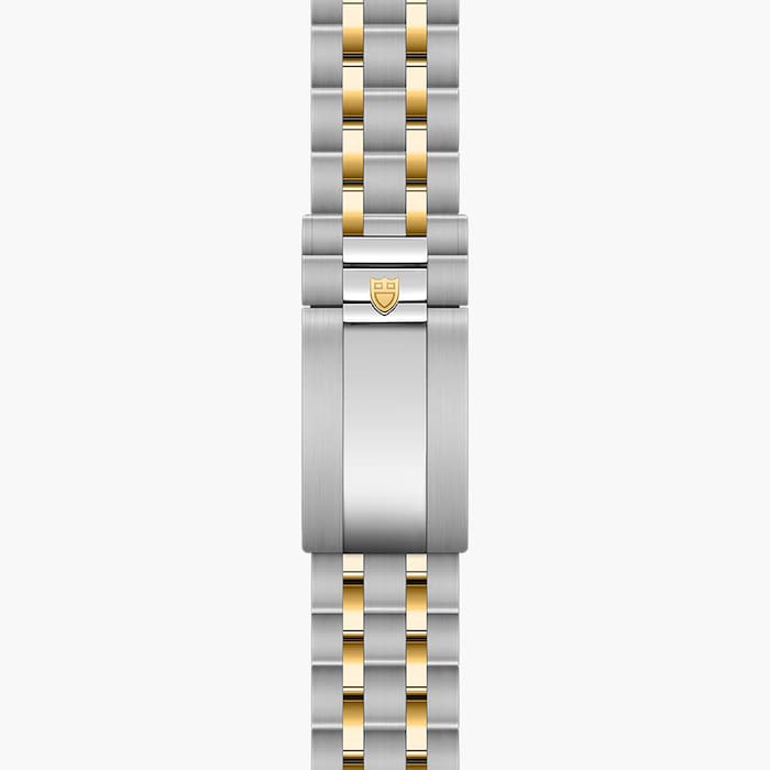 Tudor Royal 40mm Steel and Yellow Gold Case Watch Brown