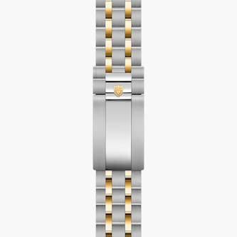 Tudor Royal 40mm Steel and Yellow Gold Case Watch Brown