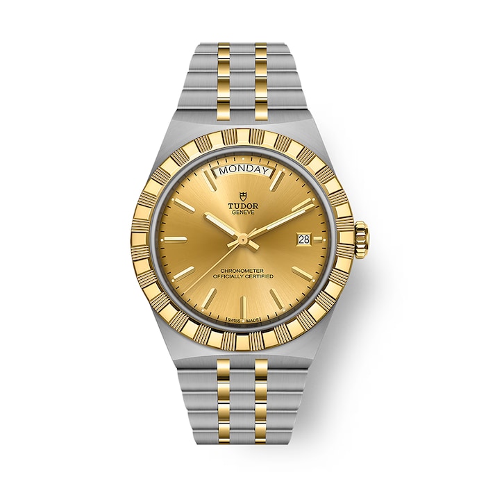 Tudor Royal 40mm Steel and Yellow Gold Case Watch