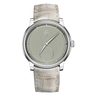Parmigiani Fleurier TORIC Petite Seconde Platinum Grey Celadon 40mm Unisex Watch