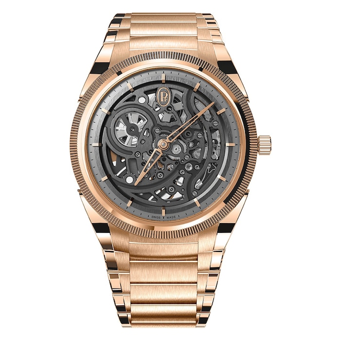 Parmigiani Fleurier TONDA PF Skeleton Rose Gold Graphite 40mm Mens Watch