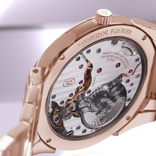 Parmigiani Fleurier TONDA PF Micro-Rotor Rose Gold Warm Grey 40mm Mens Watch