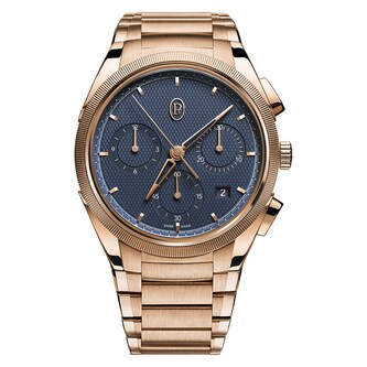 Parmigiani Fleurier TONDA PF Chronograph Rose Gold Milano Blue 42mm Mens Watch Parmigiani Fleurier TONDA PF Chronograph Rose Gold Milano Blue 42mm Mens Watch