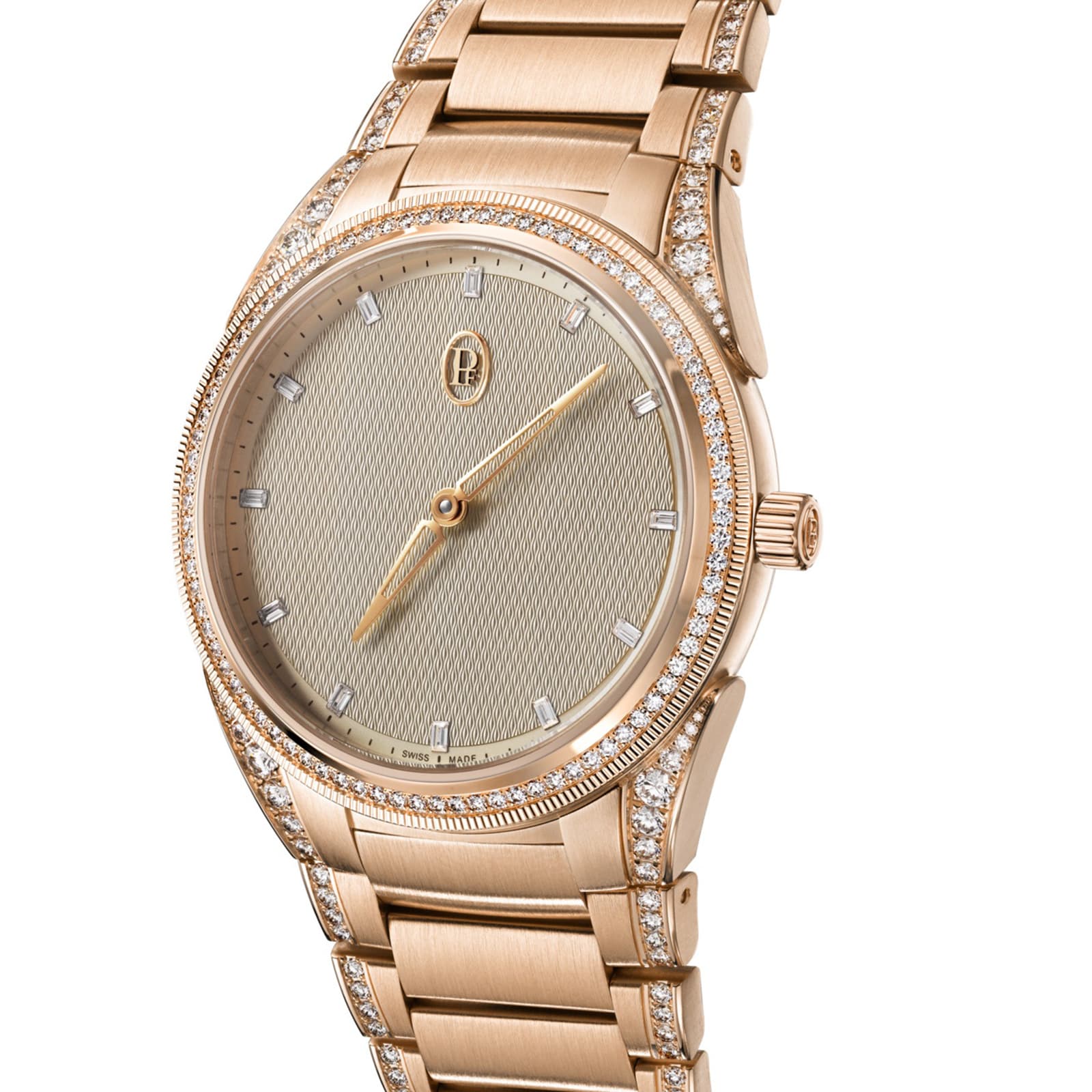 Parmigiani Fleurier Tonda PF Automatic 18ct Rose Gold 36mm Gold Ladies Watch