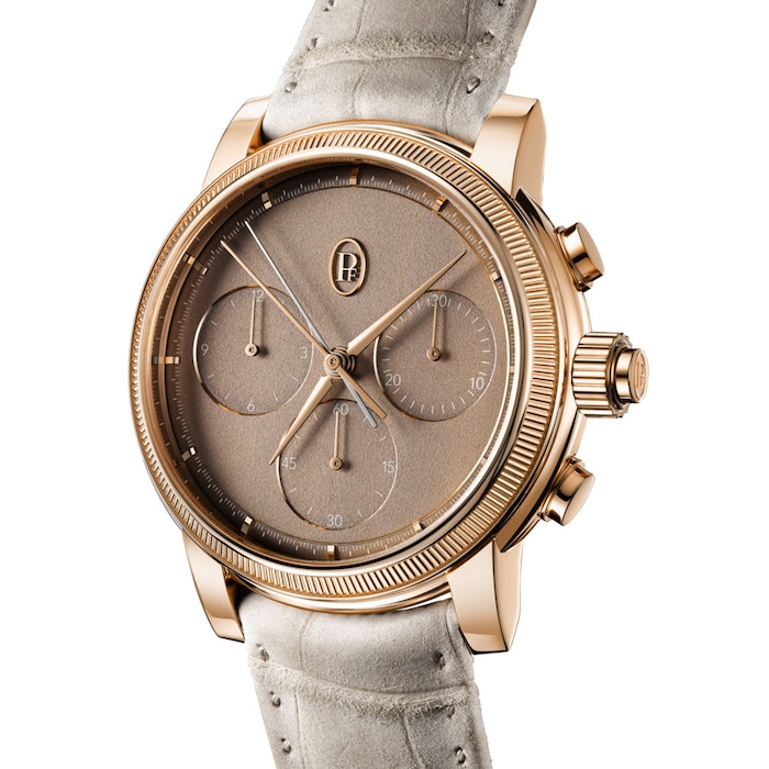 Parmigiani Fleurier Toric Chronograph Rattrapante Manual Winding 18ct Rose Gold 42.5mm Brown Unisex Watch