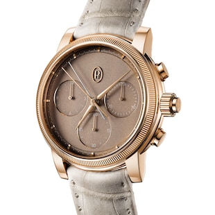 Parmigiani Fleurier TORIC Chronograph Rattrapante Rose Gold Natural Umber 42.5mm Brown Unisex Watch