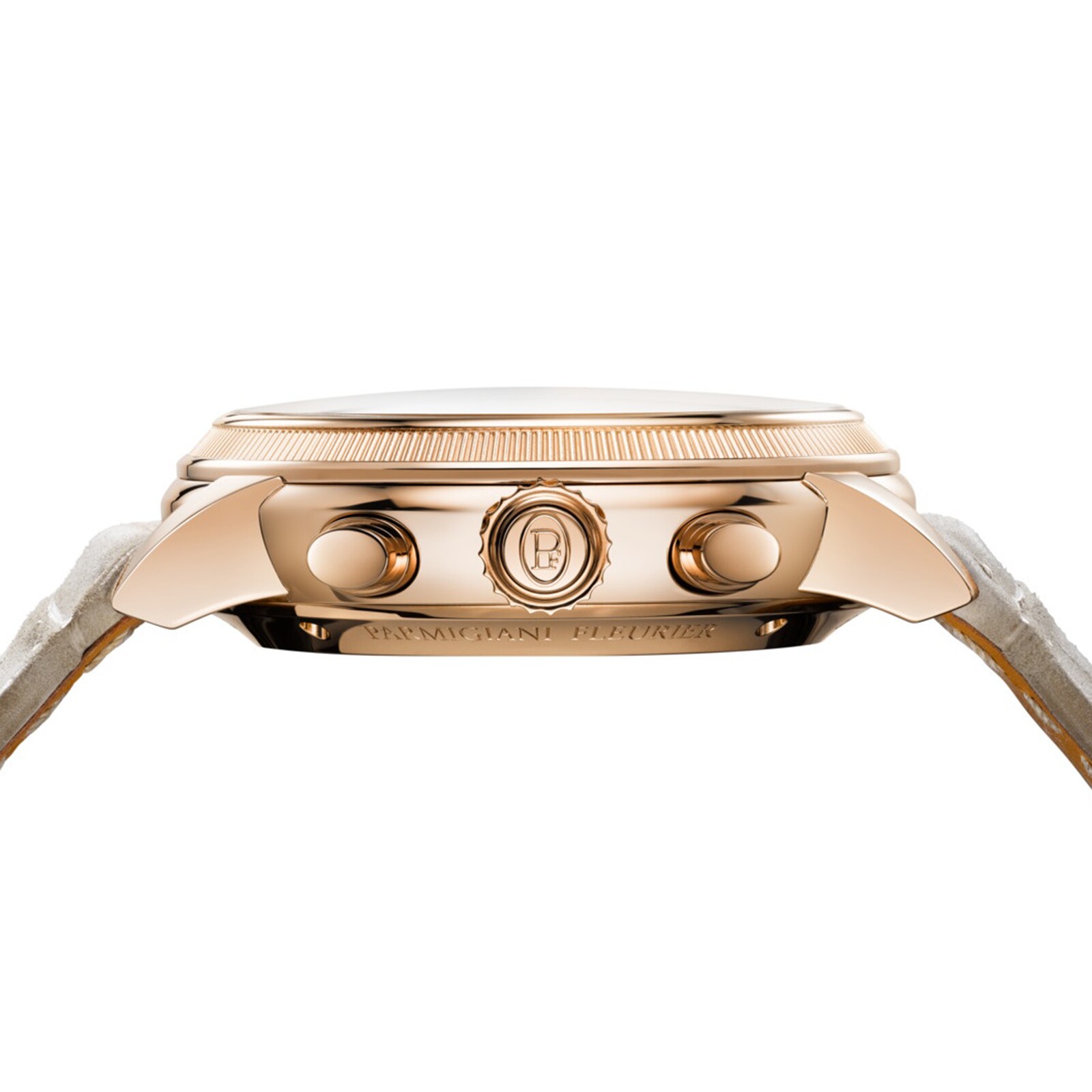 Parmigiani Fleurier TORIC Chronograph Rattrapante Rose Gold Natural Umber 42.5mm Brown Unisex Watch