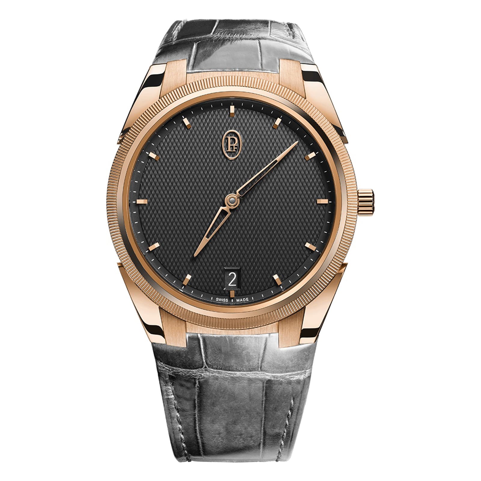 Parmigiani Fleurier TONDA PF Micro-Rotor Rose Gold Warm Grey Strap 40mm Mens Watch Parmigiani Fleurier TONDA PF Micro-Rotor Rose Gold Warm Grey Strap 40mm Mens Watch