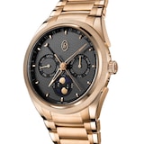 Parmigiani Fleurier Tonda PF Gregorian Annual Calendar 18ct Rose Gold 42mm Dark Grey Mens Watch