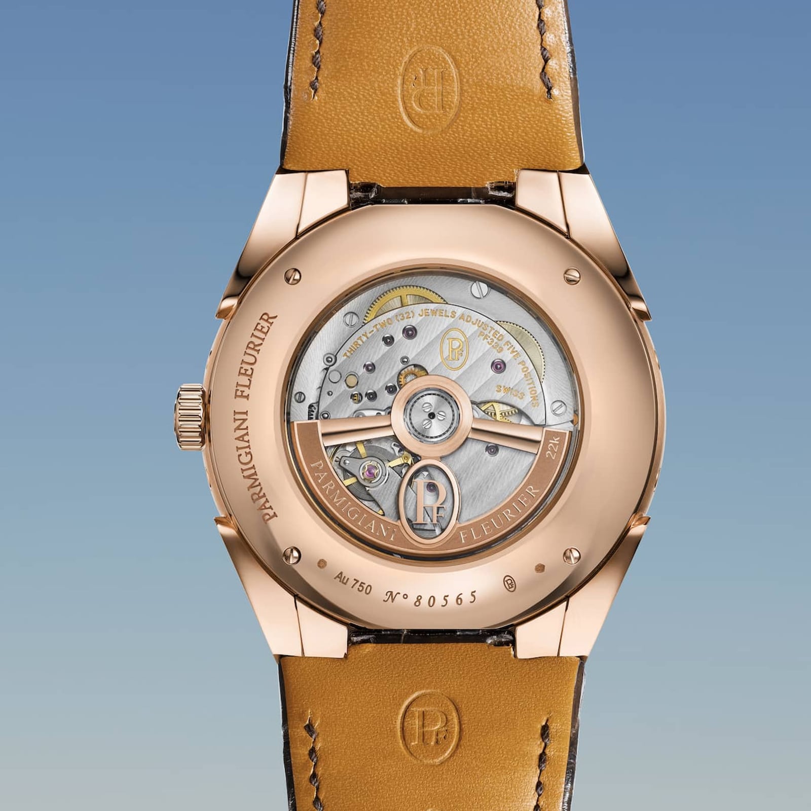 Parmigiani Fleurier TONDA PF Gregorian Annual Calendar Rose Gold Warm Grey Strap 42mm Mens Watch Parmigiani Fleurier TONDA PF Gregorian Annual Calendar Rose Gold Warm Grey Strap 42mm Mens Watch