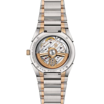 Parmigiani Fleurier TONDA PF Automatic Steel Rose Gold White Citrine 36mm Ladies Watch