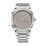 Parmigiani Fleurier Tonda PF Minute Rattrapante Steel Platinum Sand Grey 40mm Mens Watch