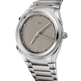 Parmigiani Fleurier Tonda PF Minute Rattrapante Steel Platinum Sand Grey 40mm Mens Watch