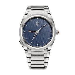 17780261 - TONDA PF GMT Rattrapante Steel Platinum Milano Blue 40mm Mens Watch