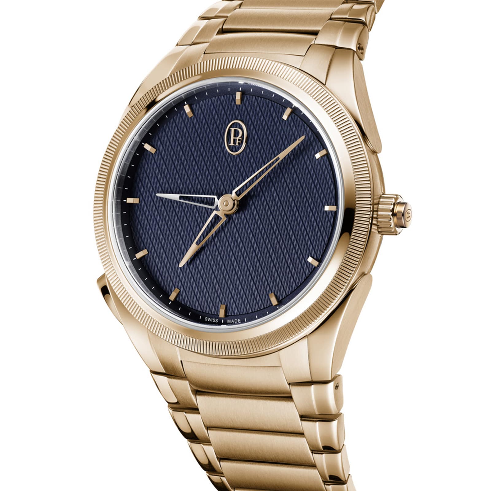 Parmigiani Fleurier TONDA PF GMT Rattrapante Rose Gold Milano Blue 40mm Mens Watch Parmigiani Fleurier TONDA PF GMT Rattrapante Rose Gold Milano Blue 40mm Mens Watch