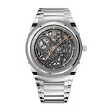 Parmigiani Fleurier Tonda PF Skeleton Steel Platinum Graphite 40mm Mens Watch