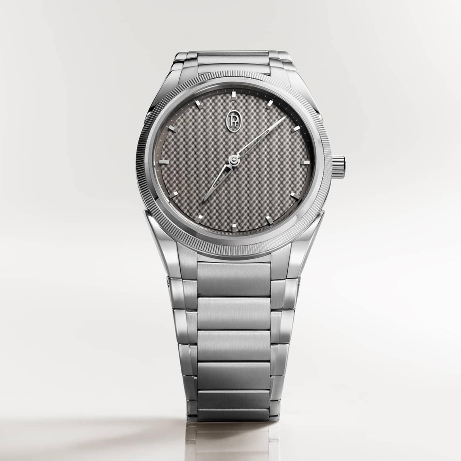 Parmigiani Fleurier TONDA PF Automatic Steel Platinum Sand Grey 36mm Unisex Watch Parmigiani Fleurier TONDA PF Automatic Steel Platinum Sand Grey 36mm Unisex Watch