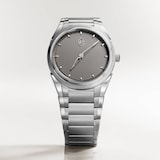 Parmigiani Fleurier Tonda PF Automatic Steel Platinum Sand Grey 36mm Unisex Watch