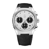 Parmigiani Fleurier Tonda PF Sport Chronograph Steel Silver Black COSC 42mm Mens Watch