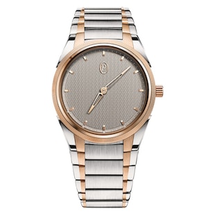 Parmigiani Fleurier TONDA PF Automatic Steel Rose Gold Sand Grey 36mm Unisex Watch