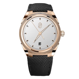 Parmigiani Fleurier TONDA PF Sport Automatic Rose Gold Silver 41mm Mens Watch