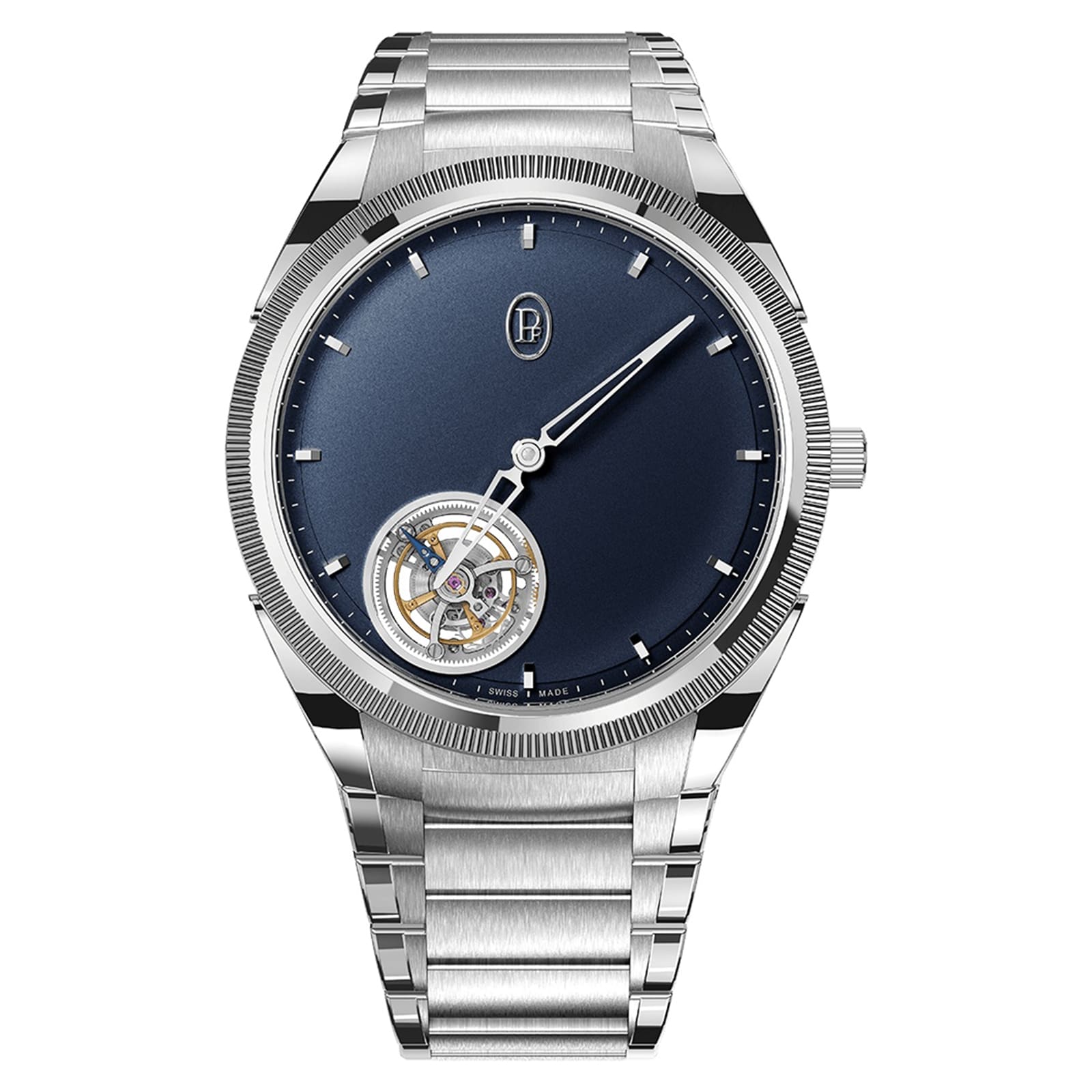 Parmigiani Fleurier TONDA PF Flying Tourbillon Platinum Milano Blue Notte 42mm Mens Watch Parmigiani Fleurier TONDA PF Flying Tourbillon Platinum Milano Blue Notte 42mm Mens Watch