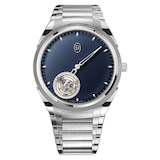 Parmigiani Fleurier Tonda PF Automatic Platinum Blue 42mm Mens Watch