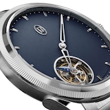 Parmigiani Fleurier TONDA PF Flying Tourbillon Platinum Milano Blue Notte 42mm Mens Watch