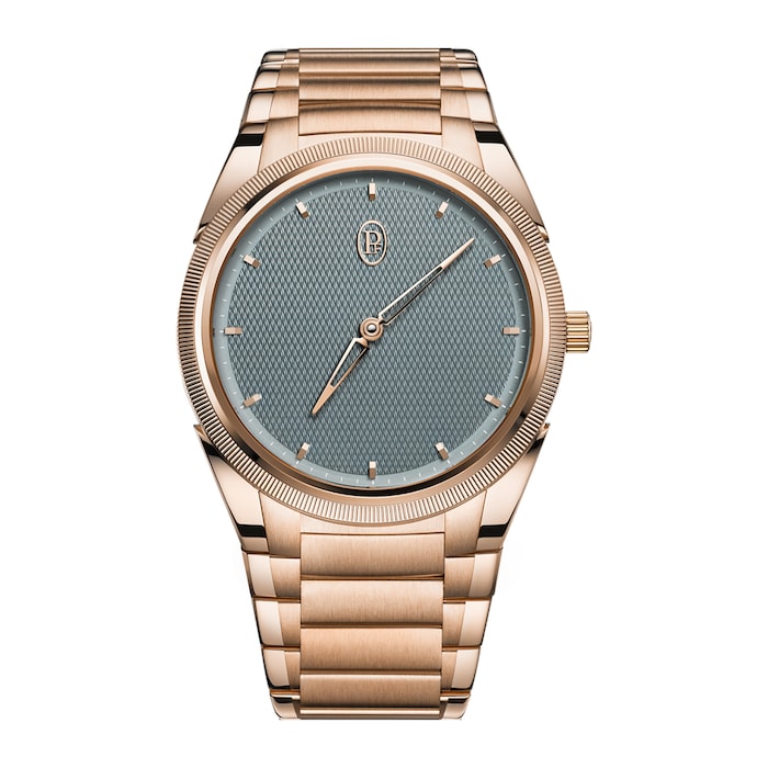 Parmigiani Fleurier TONDA PF Micro-Rotor Rose Gold Agave Blue 40mm Mens Watch