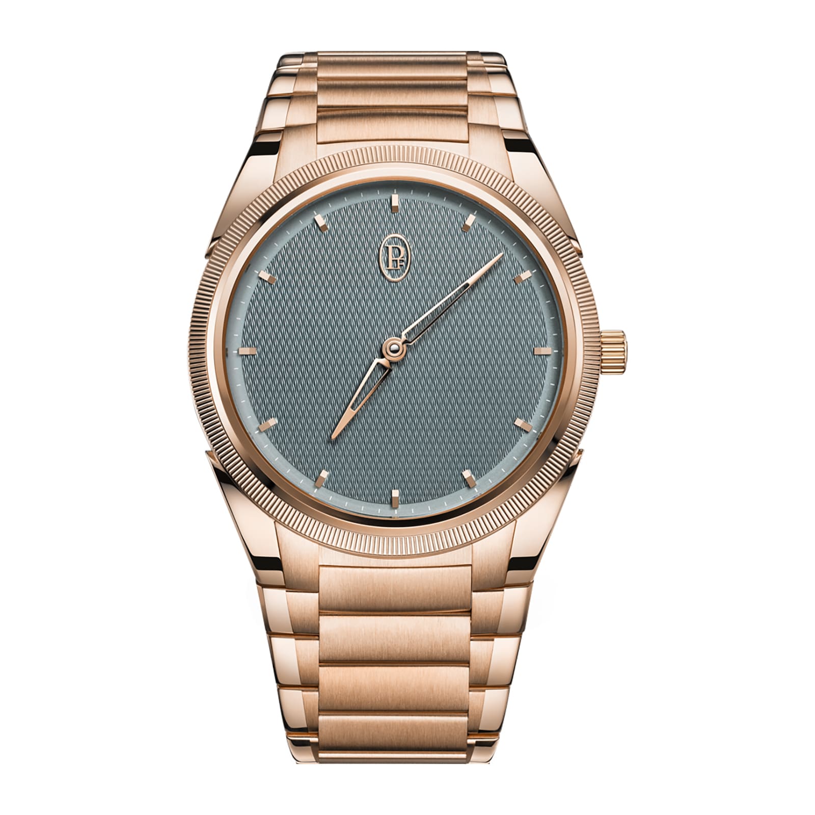 Parmigiani Fleurier TONDA PF Micro-Rotor Rose Gold Agave Blue 40mm Mens Watch