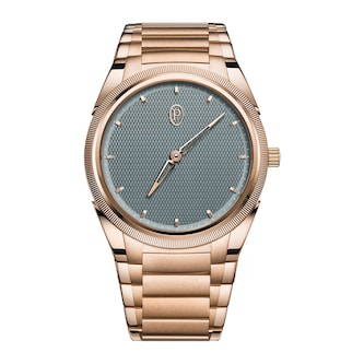 Parmigiani Fleurier TONDA PF Micro-Rotor Rose Gold Agave Blue 40mm Mens Watch