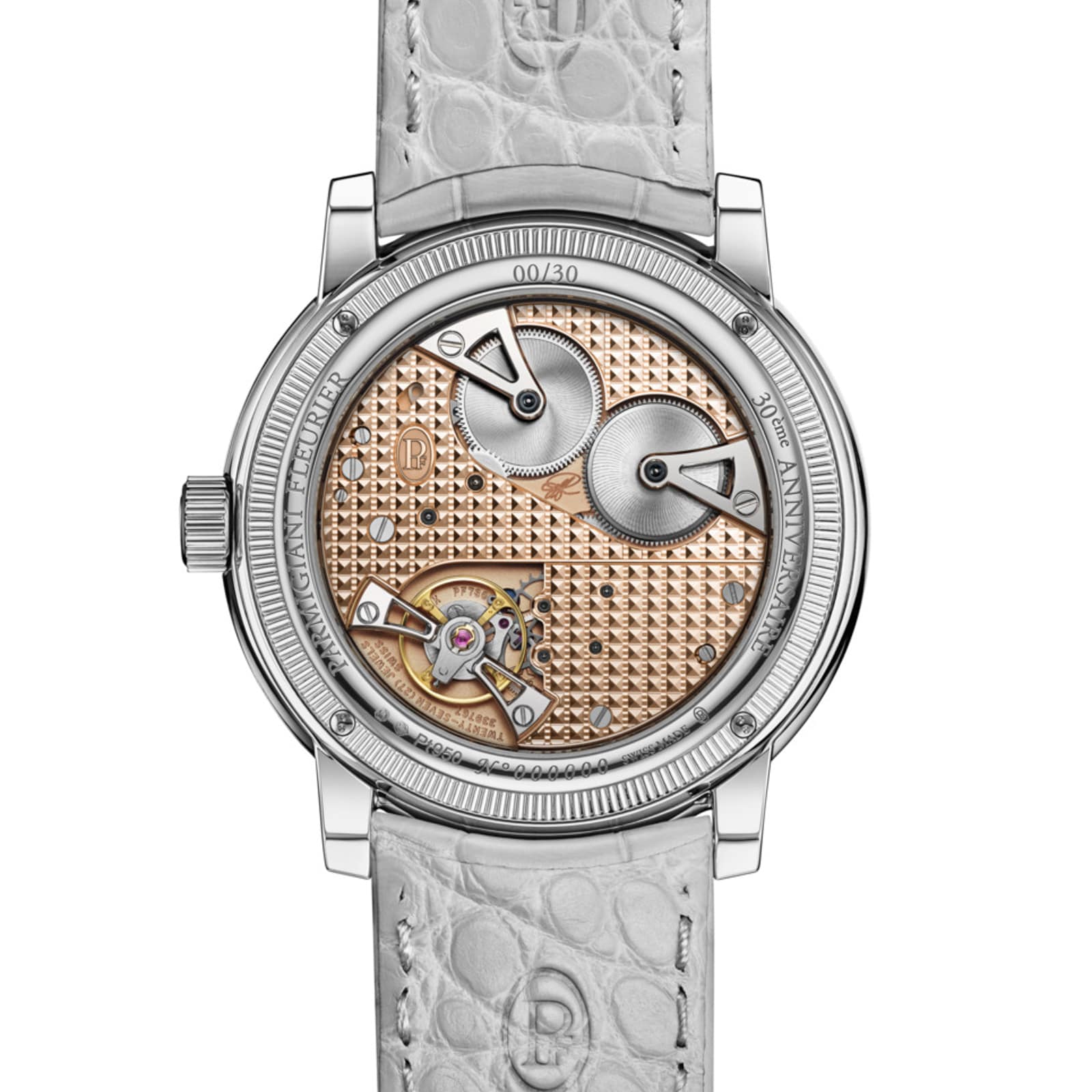 Parmigiani Fleurier TORIC Petite Seconde Morning Blue Limited Edition 40.6mm Mens Watch