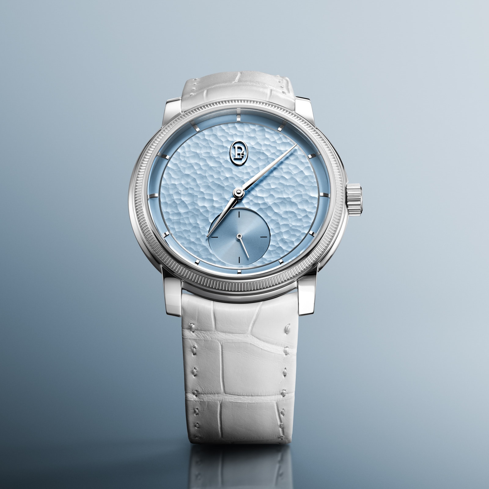 Parmigiani Fleurier TORIC Petite Seconde Morning Blue Limited Edition 40.6mm Mens Watch