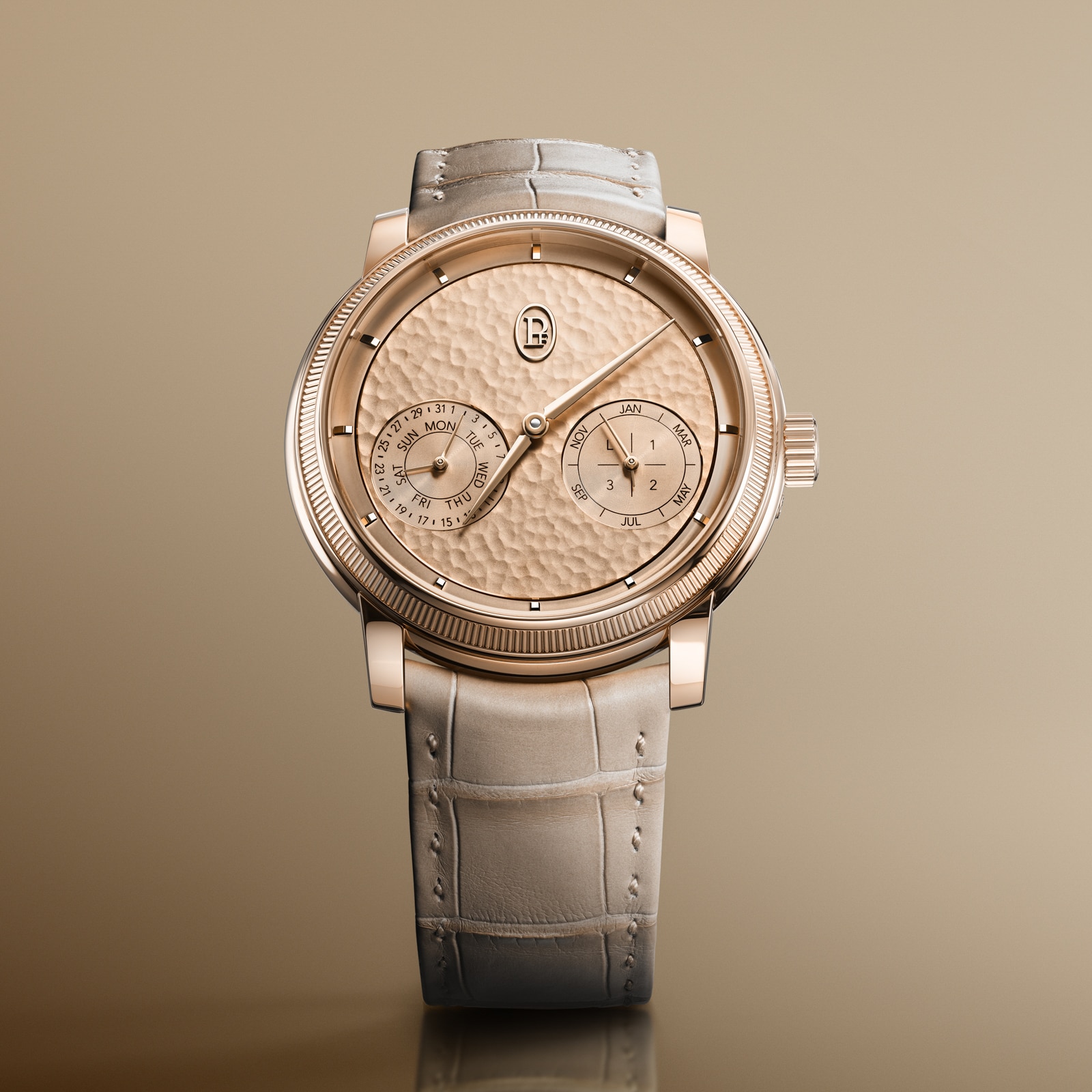 Parmigiani Fleurier TORIC Quantieme Perpetuel Bright Peony Limited Edition 40.6mm Mens Watch