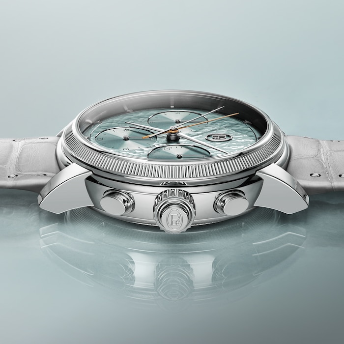 Parmigiani Fleurier TORIC Chronograph Rattrapante Agave Blue Limited Edition 42.5mm Mens Watch