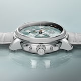 Parmigiani Fleurier TORIC Chronograph Rattrapante Agave Blue Limited Edition 42.5mm Mens Watch