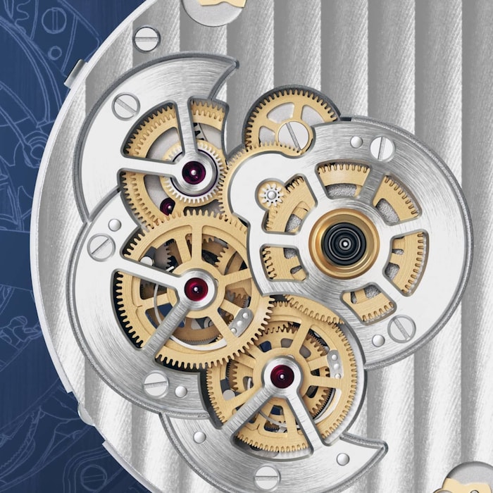 Parmigiani Fleurier TONDA PF Chronographe Mysterieux Mineral Blue 40mm Mens Watch