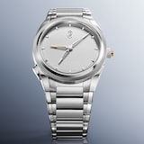 Parmigiani Fleurier TONDA PF GMT Rattrapante Natural Platinum Limited Edition 40mm Mens Watch