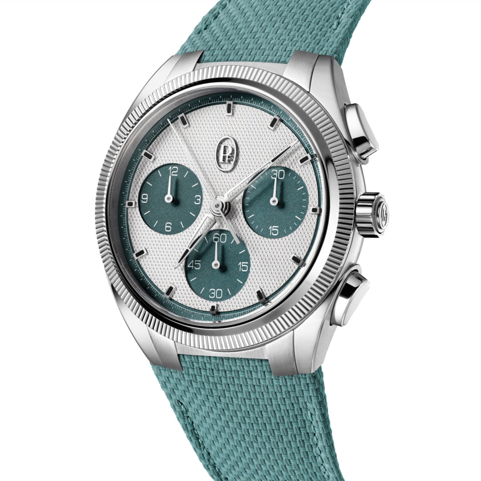 Parmigiani Fleurier TONDA PF Sport Chronograph Silver Verzasca 42mm Mens Watch