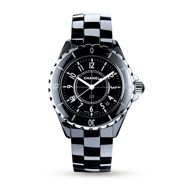 Chanel J12 Black Ceramic 33mm Ladies Watch