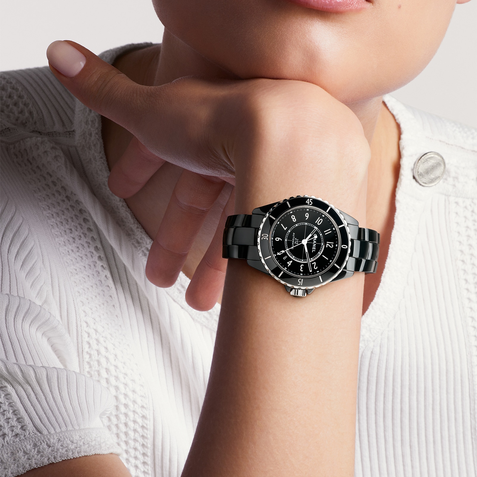 CHANEL J12 WATCH CALIBRE 12.1, 38 MM H5697 | Watches Of Switzerland UK