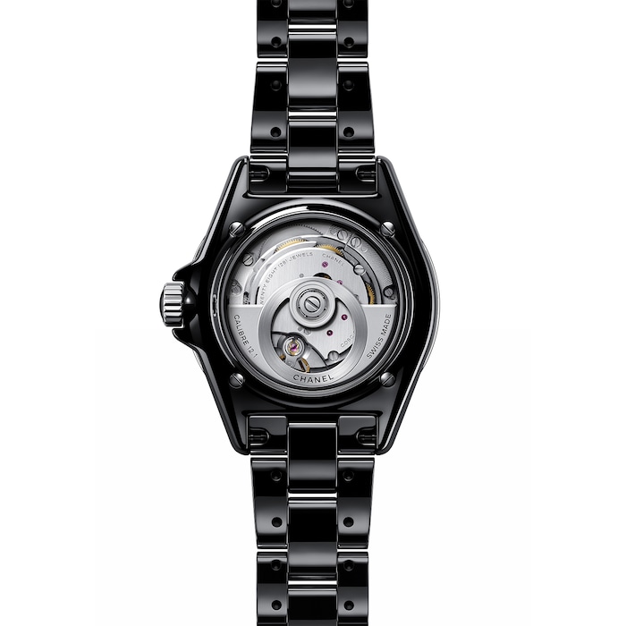 Chanel J12 Black Automatic 38mm Ladies Watch